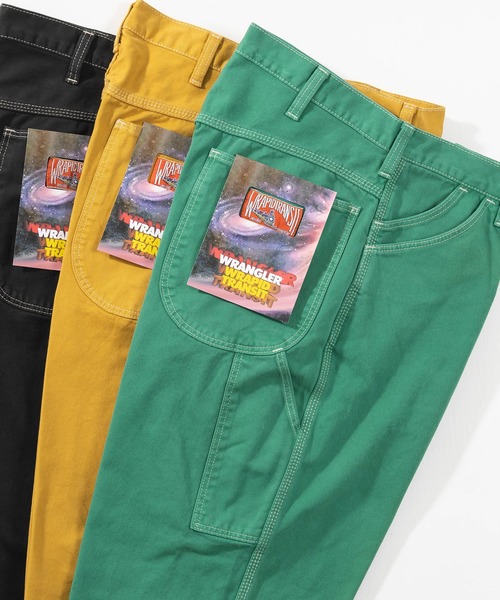 Wrangler（ラングラー）の「【Wrangler/ラングラー】PAINTER カラーペインターパンツ/スケーターパンツ/ルーズシルエット/カラーパンツ/【選べるマルチカラー】（デニムパンツ・メンズ・マスタード/アイボリー/ダークブルー/パープル/レッド/グリーン/ダークグリーン/ブラック/レッド系その他/ブラウン・XS/S/M/L/XL）」の6枚目の写真