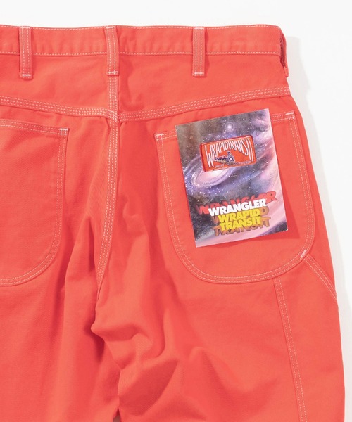 Wrangler（ラングラー）の「【Wrangler/ラングラー】PAINTER カラーペインターパンツ/スケーターパンツ/ルーズシルエット/カラーパンツ/【選べるマルチカラー】（デニムパンツ・メンズ・マスタード/アイボリー/ダークブルー/パープル/レッド/グリーン/ダークグリーン/ブラック/レッド系その他/ブラウン・XS/S/M/L/XL）」の16枚目の写真
