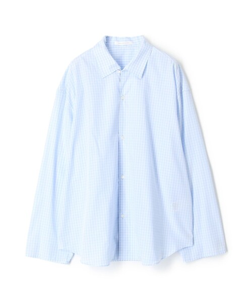 TOMORROWLAND （トゥモローランド）の「コットン ミリタリーシャツ（シャツ/ブラウス・レディース・ホワイト/ピンク系その他/ブルー系その他2/ブルー系その他3/ブルー系その他・FREE）」の3枚目の写真