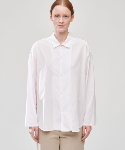 TOMORROWLAND （トゥモローランド）の「コットン ミリタリーシャツ（シャツ/ブラウス・レディース・ホワイト/ピンク系その他/ブルー系その他2/ブルー系その他3/ブルー系その他・FREE）」の7枚目の写真