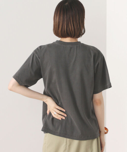 BEAMS HEART（ビームスハート）の「BEAMS HEART / カラフル プリント Tシャツ（Tシャツ/カットソー・レディース・オフホワイト/ブラック系その他4/ブルー・FREE）」の13枚目の写真