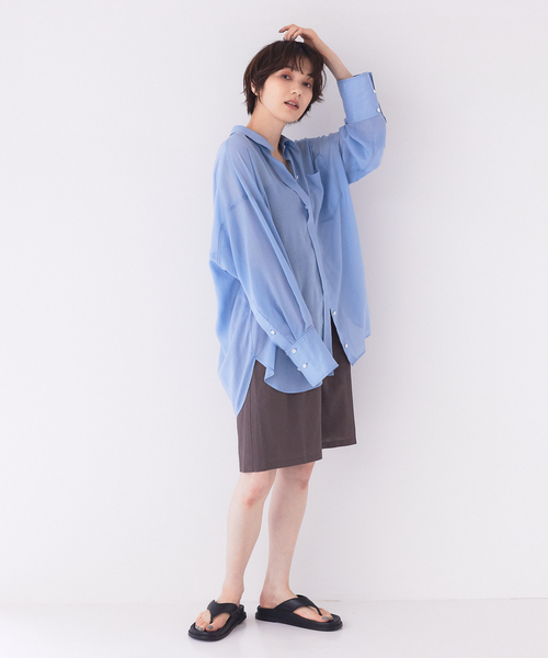 Rouge vif（ルージュヴィフ）の「【セットアップ対応】コーティングウォッシュパンツ（その他パンツ・レディース・チャコールグレー/ブラック・フリー）」の14枚目の写真