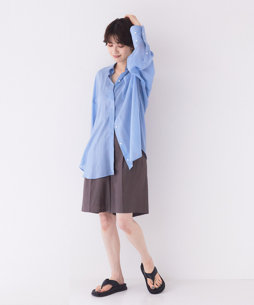 Rouge vif（ルージュヴィフ）の「【セットアップ対応】コーティングウォッシュパンツ（その他パンツ・レディース・チャコールグレー/ブラック・フリー）」の10枚目の写真