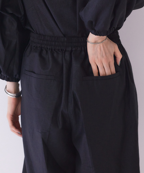 Rouge vif（ルージュヴィフ）の「【セットアップ対応】コーティングウォッシュパンツ（その他パンツ・レディース・チャコールグレー/ブラック・フリー）」の15枚目の写真