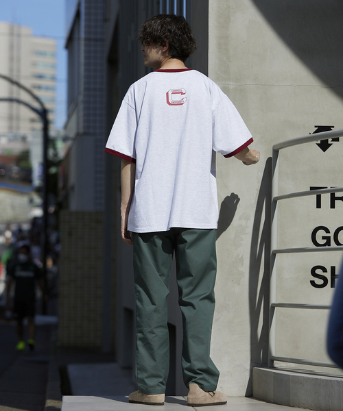 JOURNAL STANDARD relume(ジャーナルスタンダード レリューム)の「【CORNELL / コーネル】別注 カレッジプリントTシャツ 2(Tシャツ/カットソー・メンズ・ホワイト/ライトグレー/ネイビー/キャメル/バーガンディー・MEDIUM/LARGE)」の8枚目の写真