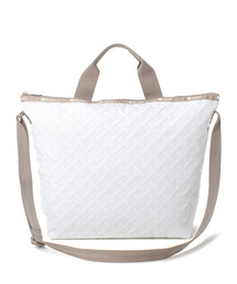 LeSportsac（レスポートサック）の「DELUXE EASY CARRY TOTE ホワイト
