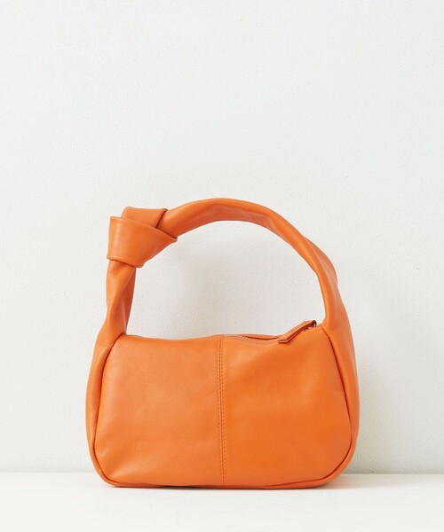 Firsthand（ファーストハンド）の「Firsthand/ファーストハンド レザームスビハンドバッグ / 防水レザー（ボディバッグ/ウエストポーチ・レディース・ホワイト/オレンジ/ブラック/ブラウン/グリーン・ONE SIZE）」の5枚目の写真