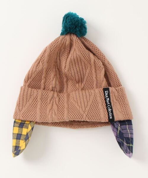 RAGMART（ラグマート）の「ワッチキャップ（ニットキャップ/ビーニー・キッズ・ピンク/キャメル/グリーン・M/L/S）」の3枚目の写真