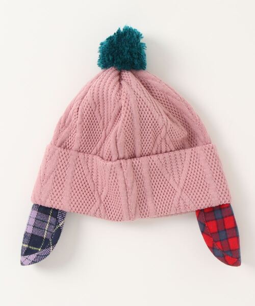 RAGMART（ラグマート）の「ワッチキャップ（ニットキャップ/ビーニー・キッズ・ピンク/キャメル/グリーン・M/L/S）」の6枚目の写真