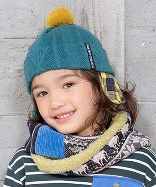 RAGMART（ラグマート）の「ワッチキャップ（ニットキャップ/ビーニー・キッズ・ピンク/キャメル/グリーン・M/L/S）」の2枚目の写真