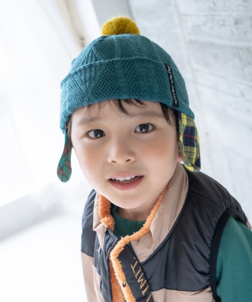 RAGMART（ラグマート）の「ワッチキャップ（ニットキャップ/ビーニー・キッズ・ピンク/キャメル/グリーン・M/L/S）」の5枚目の写真