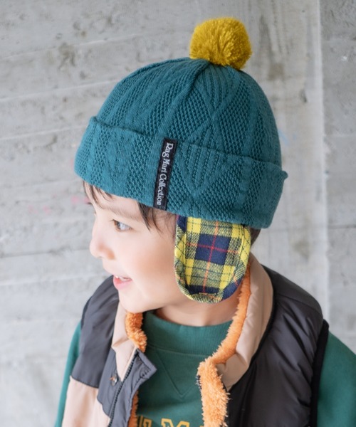 RAGMART（ラグマート）の「ワッチキャップ（ニットキャップ/ビーニー・キッズ・ピンク/キャメル/グリーン・M/L/S）」の7枚目の写真