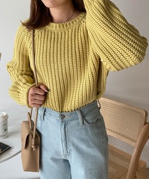 WEGO | WEGO/クルーネックチャンキーニット(ニット/セーター)