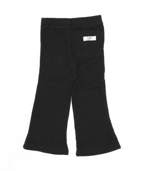 Life Support Products（ライフサポートプロダクツ）の「ワッフルフレアーパンツ（90～150cm）（レギンス/スパッツ・キッズ・ブラック系その他/ブラック/グリーン/ブラウン系その他・140/100/130/120/150/110/90）」の5枚目の写真