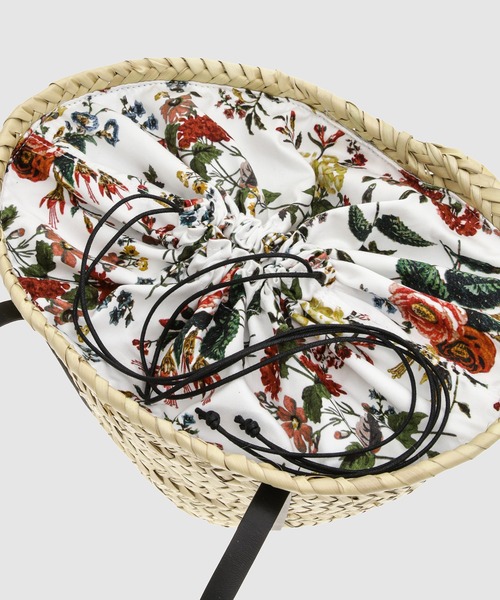 Erdem(アーデム)の「SMALL STRAW BAG(トートバッグ・レディース・ホワイト・ONE SIZE)」の6枚目の写真