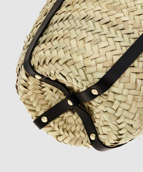 Erdem(アーデム)の「SMALL STRAW BAG(トートバッグ・レディース・ホワイト・ONE SIZE)」の5枚目の写真