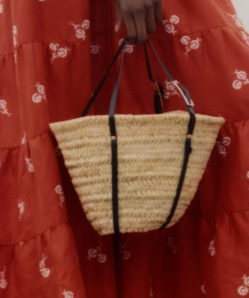 Erdem(アーデム)の「SMALL STRAW BAG(トートバッグ・レディース・ホワイト・ONE SIZE)」の3枚目の写真