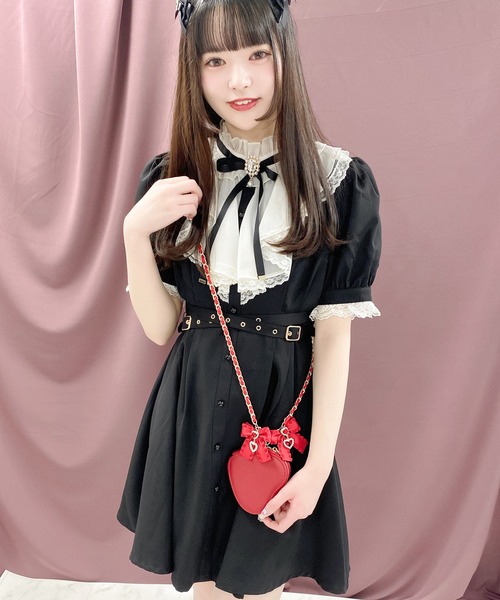 ROJITA(ロジータ)の「フリルリボン付きマルチチェーンストラップ(その他小物・レディース・ブラック/パープル/レッド/ピンク/イエロー/ブルー/グリーン/アイボリー・FREE)」の22枚目の写真