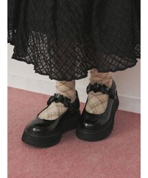 merry jenny | flowerストラップシューズ(ローファー)