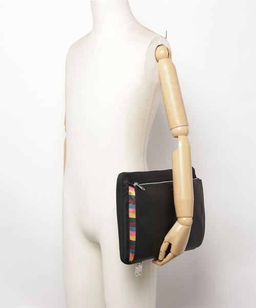 Paul Smith（ポールスミス）の「ナイロンブライトストライプトリム PC