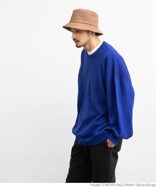 coca（coca）（コカ）の「メンズチノバケットハット（ハット・メンズ・ブラック/ベージュ・ONE SIZE）」の9枚目の写真