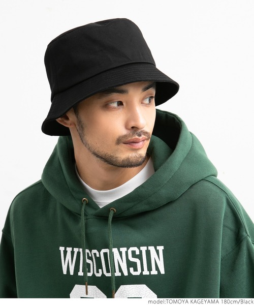 coca（coca）（コカ）の「メンズチノバケットハット（ハット・メンズ・ブラック/ベージュ・ONE SIZE）」の7枚目の写真