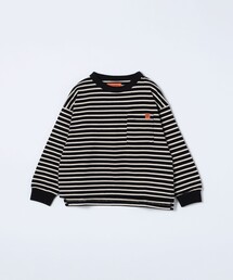 SHIPS any | UNIVERSAL OVERALL: ボーダー 長袖 Ｔシャツ(Tシャツ/カットソー)