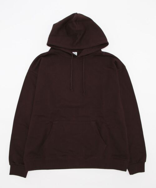 FRUIT OF THE LOOM(フルーツオブザルーム)の「FRUIT OF THE LOOM / ヘビーオンスパーカー(パーカー・メンズ・チャコールグレー/ブラウン/ヘザーグレー/ブラック・LARGE/MEDIUM)」の4枚目の写真