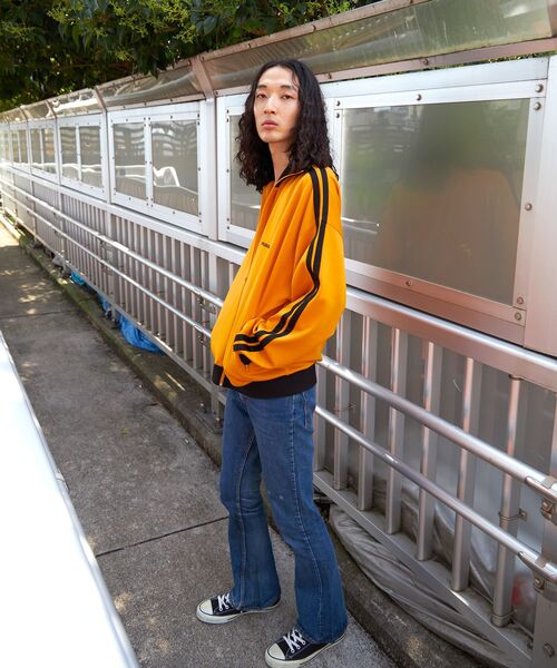 FFEIN(フェイン)の「【FFEIN/フェイン】TRACK JACKET / サイドライン オーバル ワッペン 刺繍 トラックジャケット ジャージ【WEB限定】(ジャージ・メンズ・ブラック/オフホワイト/オレンジ/A・MEDIUM/LARGE/X-LARGE)」の16枚目の写真