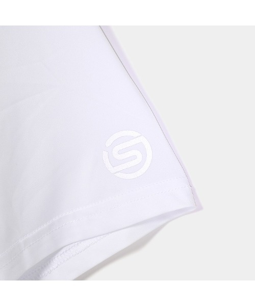 SKINS(スキンズ)の「SKINS(スキンズ)ロゴTシャツ(ポロシャツ・メンズ・ブルー/ブラック/ホワイト・46/48/50)」の8枚目の写真