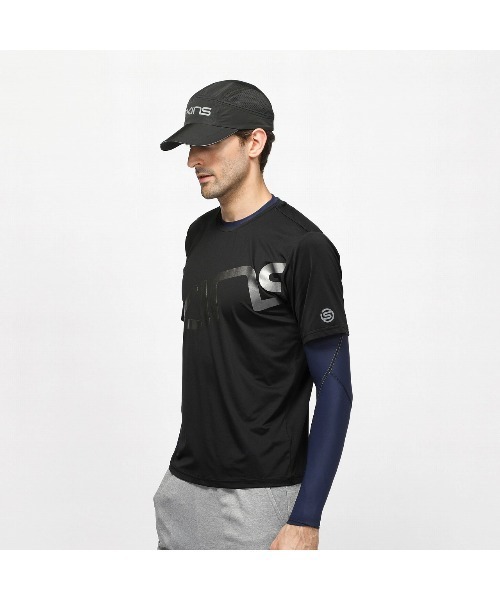 SKINS(スキンズ)の「SKINS(スキンズ)ロゴTシャツ(ポロシャツ・メンズ・ブルー/ブラック/ホワイト・46/48/50)」の14枚目の写真