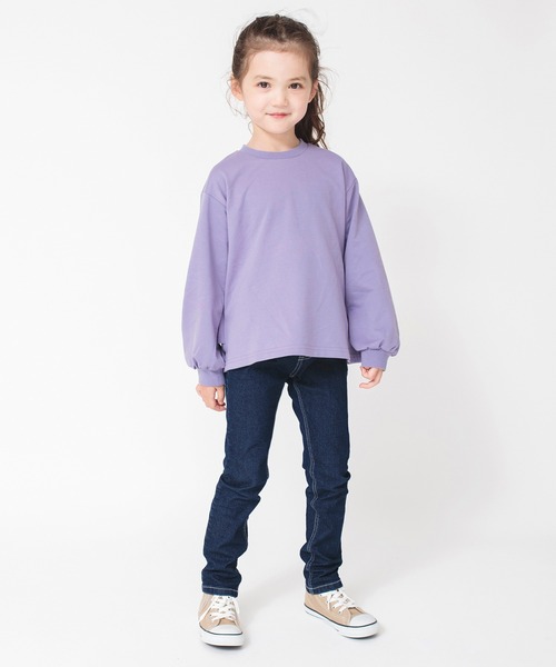 BRANSHES(ブランシェス)の「【WEB限定】バックフリルトレーナー(スウェット・キッズ・ライトグリーン/ラベンダー/ピンクベージュ・100/110/120/130/140/150)」の14枚目の写真