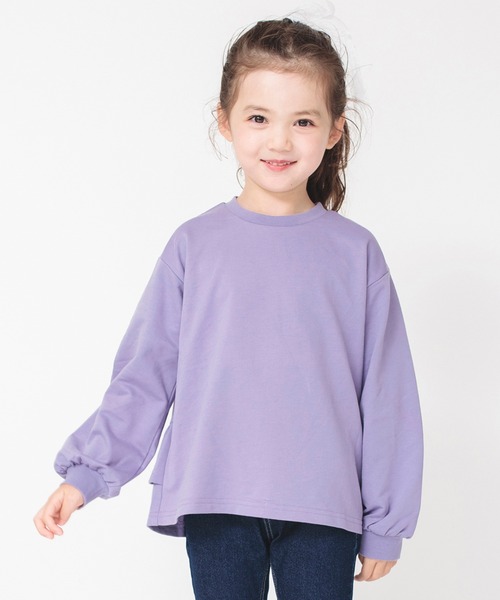 BRANSHES(ブランシェス)の「【WEB限定】バックフリルトレーナー(スウェット・キッズ・ライトグリーン/ラベンダー/ピンクベージュ・100/110/120/130/140/150)」の16枚目の写真
