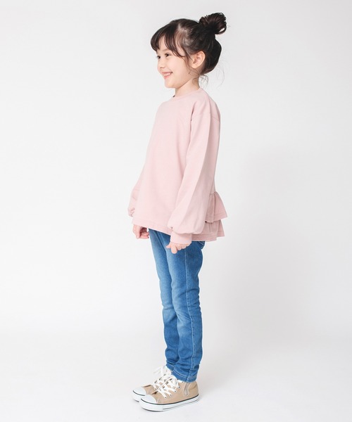 BRANSHES(ブランシェス)の「【WEB限定】バックフリルトレーナー(スウェット・キッズ・ライトグリーン/ラベンダー/ピンクベージュ・100/110/120/130/140/150)」の18枚目の写真