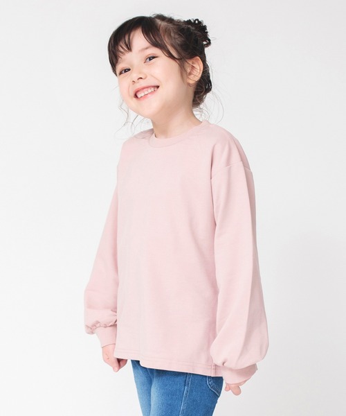 BRANSHES(ブランシェス)の「【WEB限定】バックフリルトレーナー(スウェット・キッズ・ライトグリーン/ラベンダー/ピンクベージュ・100/110/120/130/140/150)」の22枚目の写真