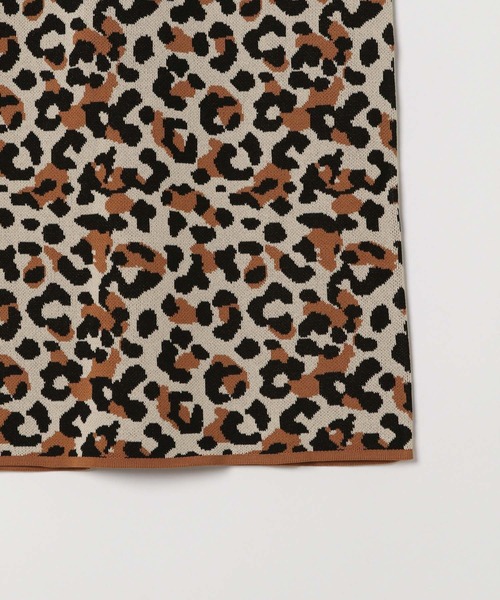 yuw（ユウ）の「レオパードニットタイトスカート　170780（スカート・レディース・レオパード・FREE）」の7枚目の写真