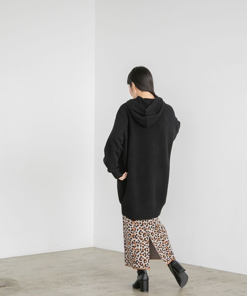 yuw（ユウ）の「レオパードニットタイトスカート　170780（スカート・レディース・レオパード・FREE）」の11枚目の写真