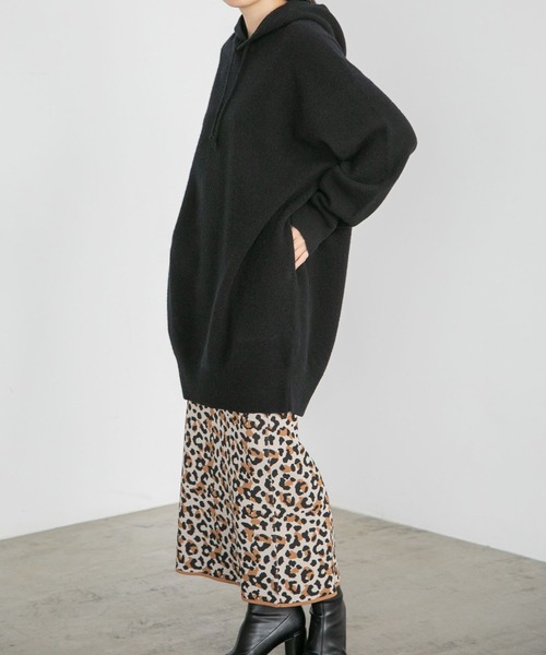 yuw（ユウ）の「レオパードニットタイトスカート　170780（スカート・レディース・レオパード・FREE）」の10枚目の写真