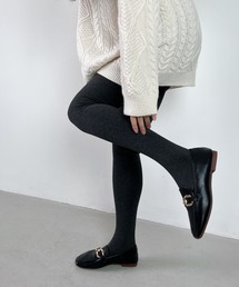 CLEA | 裏起毛あったか防寒厚手リブニットタイツ(タイツ/ストッキング)