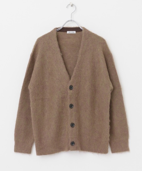 FORK&SPOON（フォークアンドスプーン）の「『WEB/一部店舗限定カラー』FORK&SPOON　モヘアニットカーディガン（カーディガン/ボレロ・レディース・グリーン系その他/チャコールグレー/モカ/ブルー・1）」の15枚目の写真