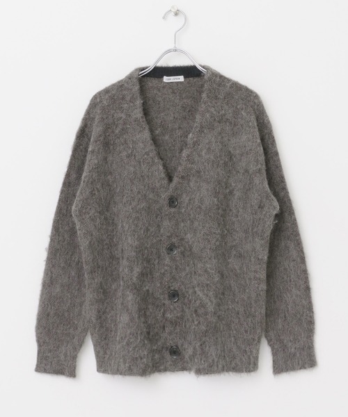 FORK&SPOON（フォークアンドスプーン）の「『WEB/一部店舗限定カラー』FORK&SPOON　モヘアニットカーディガン（カーディガン/ボレロ・レディース・グリーン系その他/チャコールグレー/モカ/ブルー・1）」の16枚目の写真