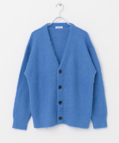 FORK&SPOON（フォークアンドスプーン）の「『WEB/一部店舗限定カラー』FORK&SPOON　モヘアニットカーディガン（カーディガン/ボレロ・レディース・グリーン系その他/チャコールグレー/モカ/ブルー・1）」の18枚目の写真