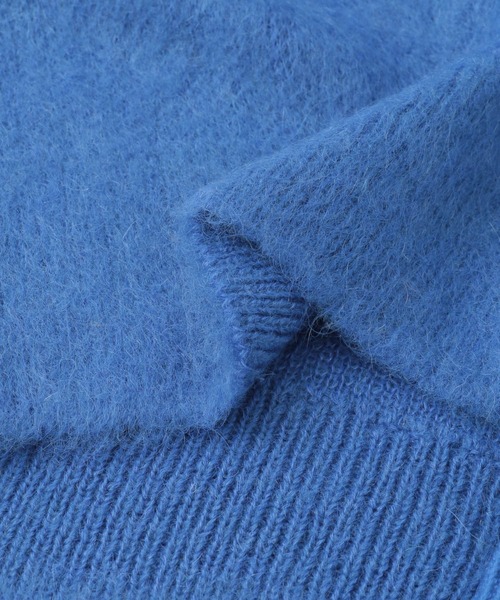 FORK&SPOON（フォークアンドスプーン）の「『WEB/一部店舗限定カラー』FORK&SPOON　モヘアニットカーディガン（カーディガン/ボレロ・レディース・グリーン系その他/チャコールグレー/モカ/ブルー・1）」の20枚目の写真
