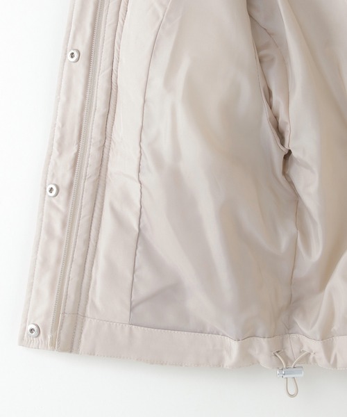 ikka(イッカ)の「ダイヤキルト中綿ジャケット(110~160cm)(ダウンジャケット/コート・キッズ・ブルー/ライトベージュ・120/150/110/140/160/130)」の7枚目の写真