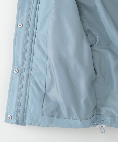 ikka(イッカ)の「ダイヤキルト中綿ジャケット(110~160cm)(ダウンジャケット/コート・キッズ・ブルー/ライトベージュ・120/150/110/140/160/130)」の4枚目の写真