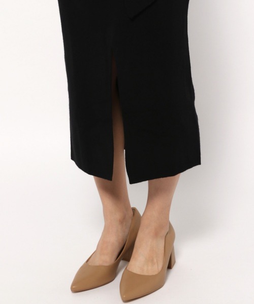 Love,Bonito(ラブボニート)の「エイリン ニット ボディコン ミダクシードレス(ワンピース・レディース・ブラック/ブラウン・X-SMALL/SMALL/MEDIUM/LARGE)」の16枚目の写真