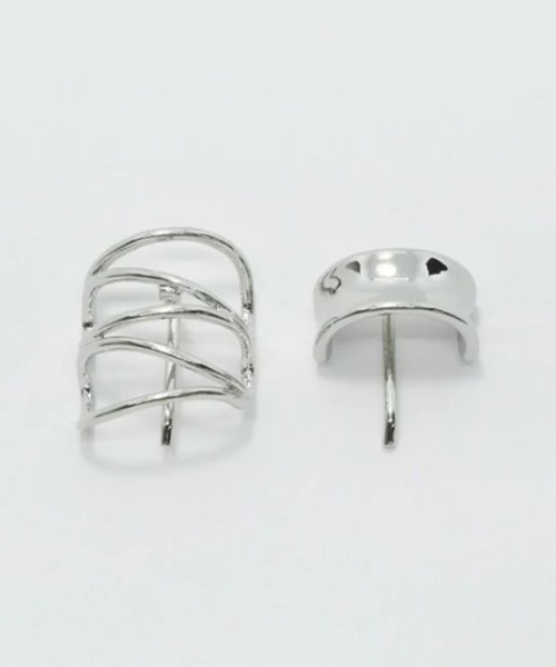 GOLDY（ゴールディ）の「【GOLDY】メタル ケージ × ワイド ライン セット ヘアカフ / 6221243　※（ヘアゴム・レディース・シルバー系その他/ゴールド系その他/ゴールド/シルバー・FREE）」の5枚目の写真