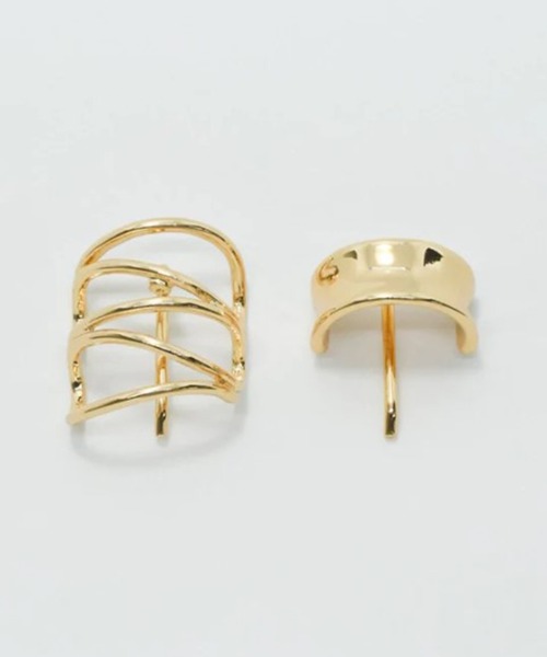 GOLDY（ゴールディ）の「【GOLDY】メタル ケージ × ワイド ライン セット ヘアカフ / 6221243　※（ヘアゴム・レディース・シルバー系その他/ゴールド系その他/ゴールド/シルバー・FREE）」の7枚目の写真