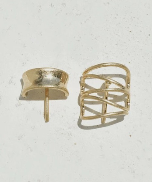 GOLDY（ゴールディ）の「【GOLDY】メタル ケージ × ワイド ライン セット ヘアカフ / 6221243　※（ヘアゴム・レディース・シルバー系その他/ゴールド系その他/ゴールド/シルバー・FREE）」の11枚目の写真