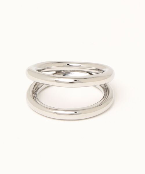 Vaya Con Dios（ヴァヤコンディオス）の「【VayaConDios/ヴァヤコンディオス】R114 ステンレス製ダブルラインリング（リング・メンズ・ゴールド/シルバー・#15/#17/#19/#21）」の8枚目の写真